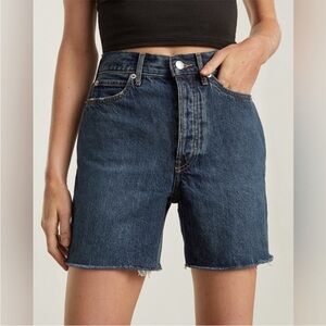 Everlane The Way High Denim Short Size 29